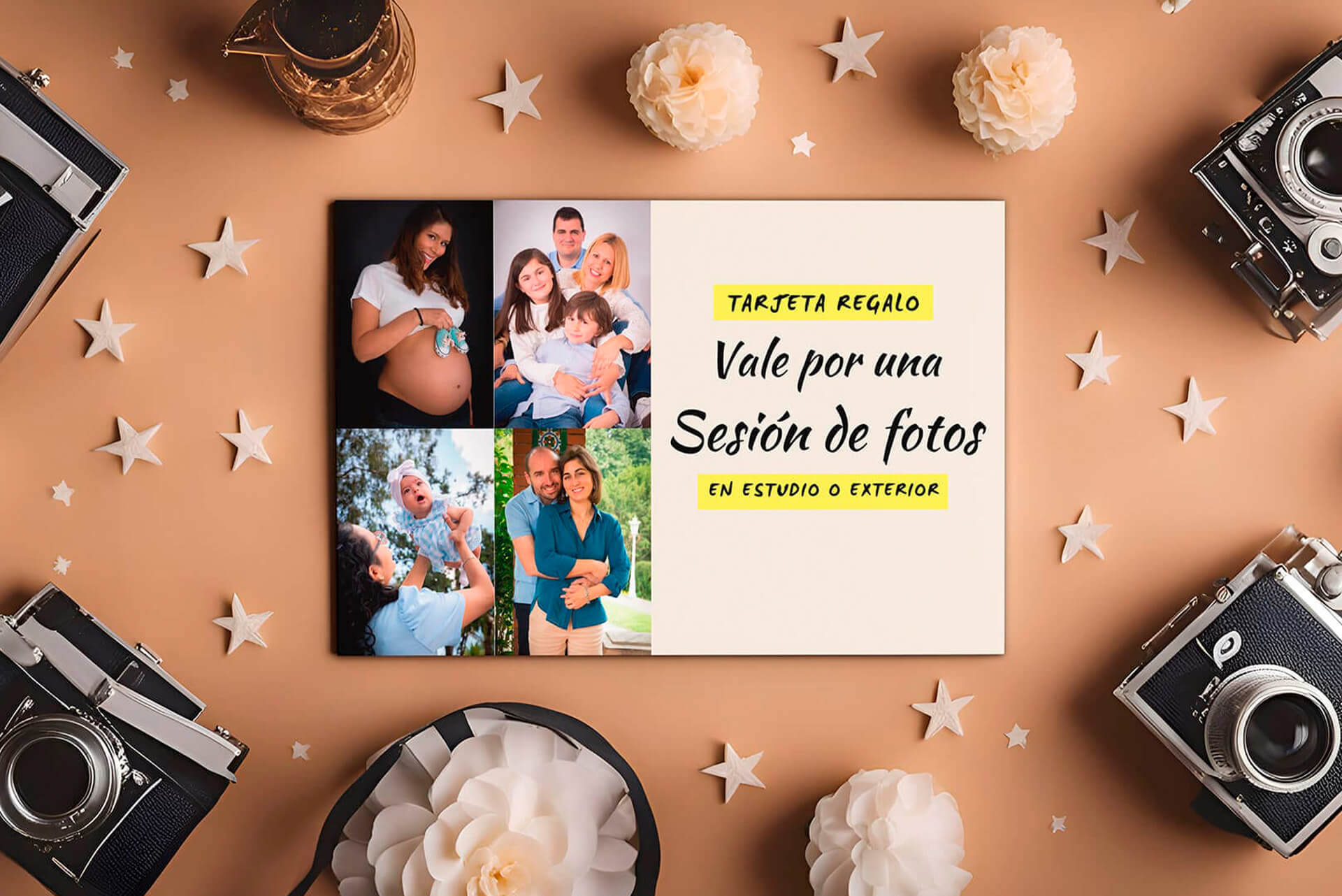 Sesión de fotos para regalar