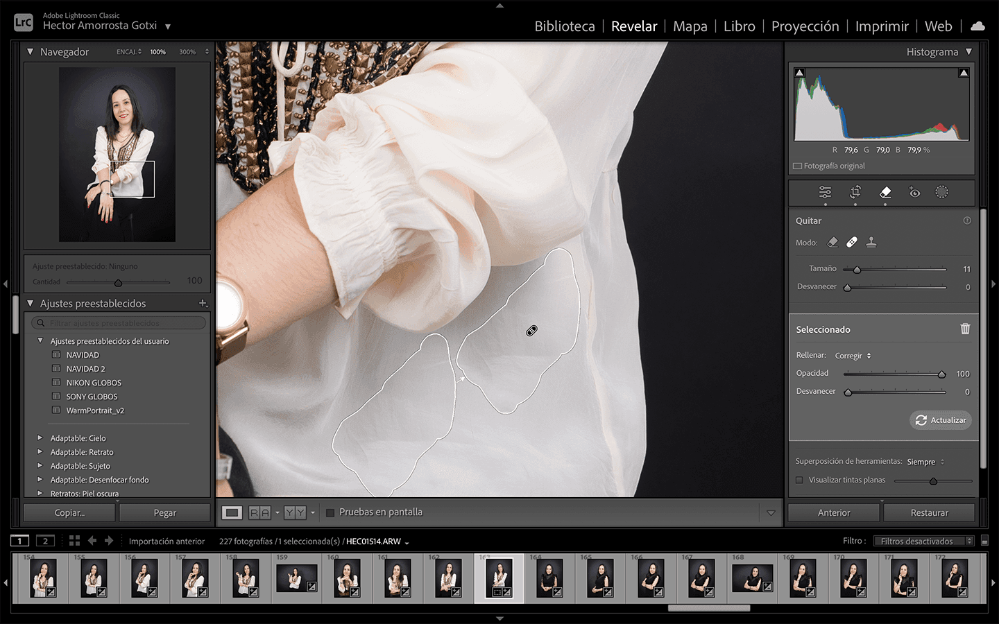 revisar los detalles