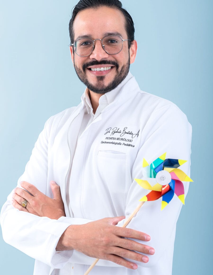 etrato profesional de médico en estudio para perfil corporativo