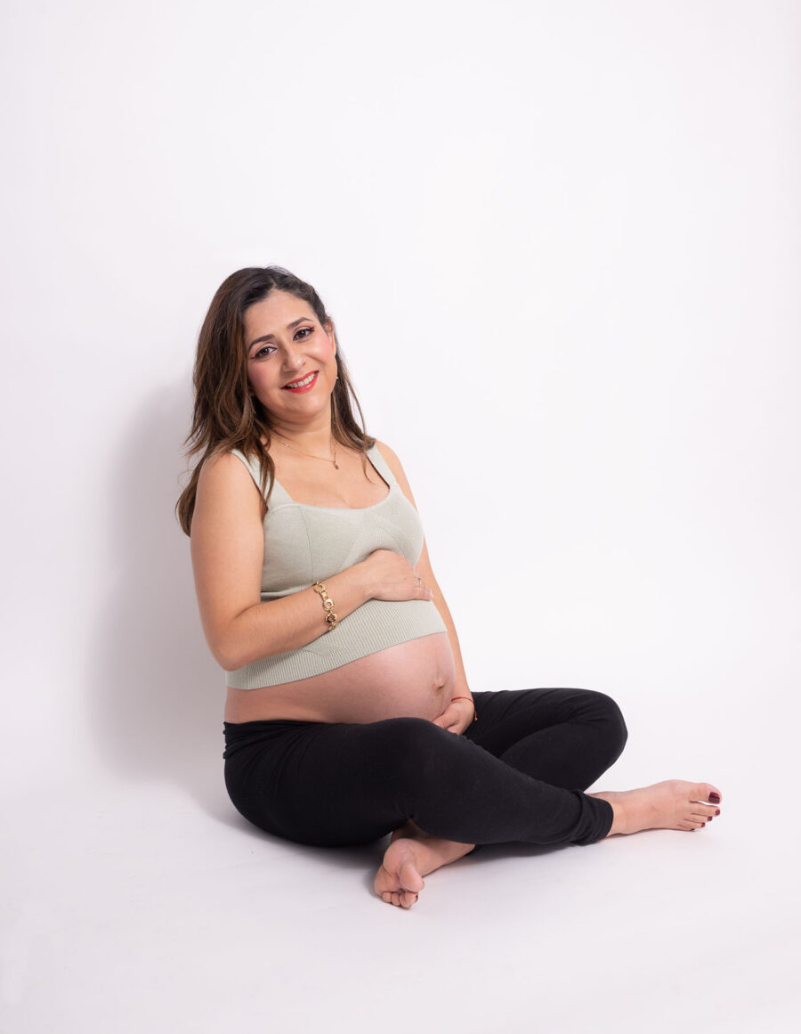 fotografía profesional de embarazo