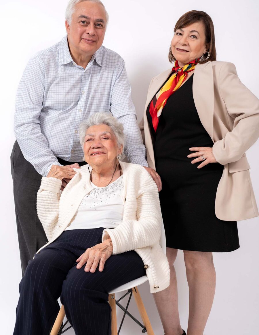 Fotos de familia en estudio