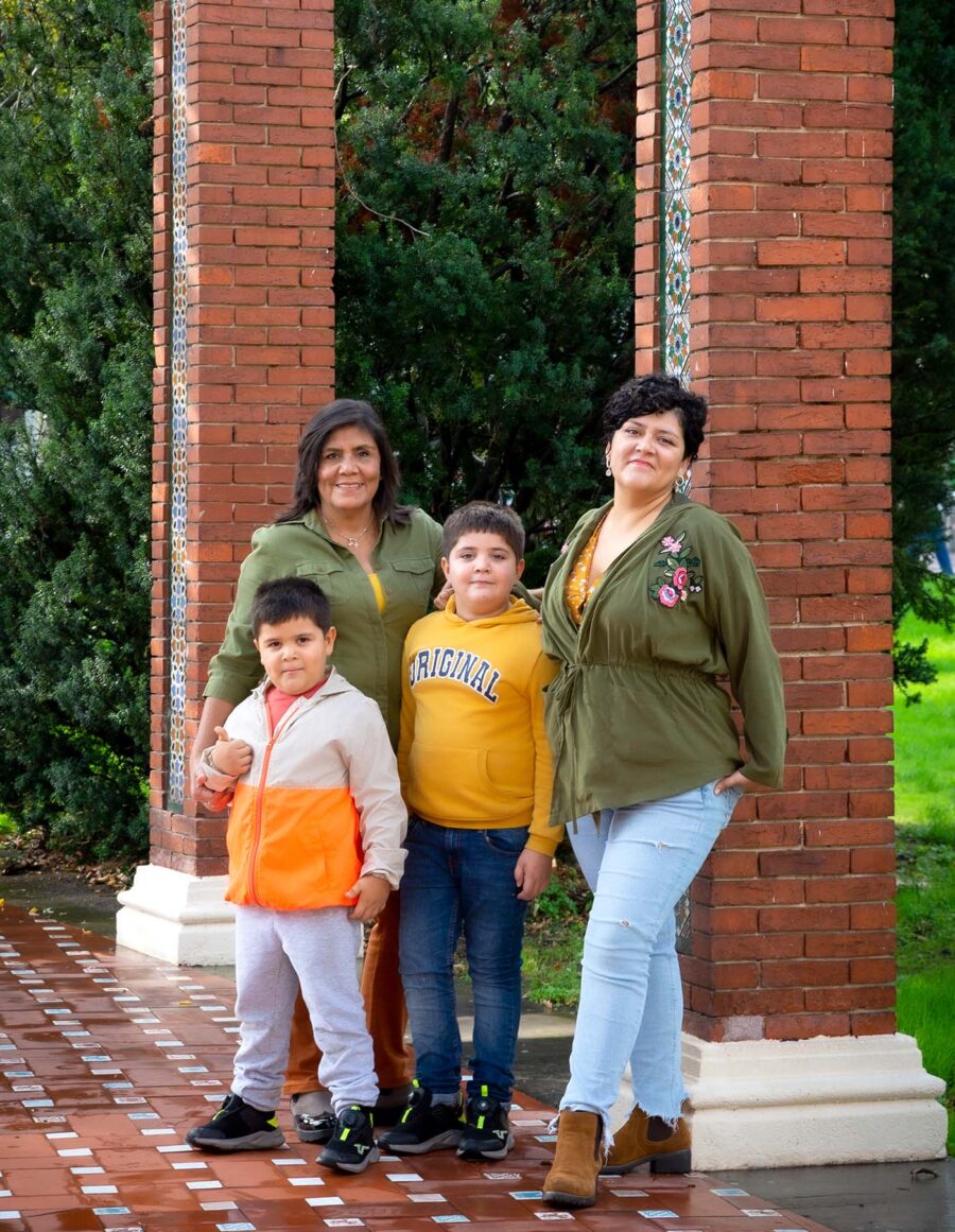 Sesión de fotos familiares