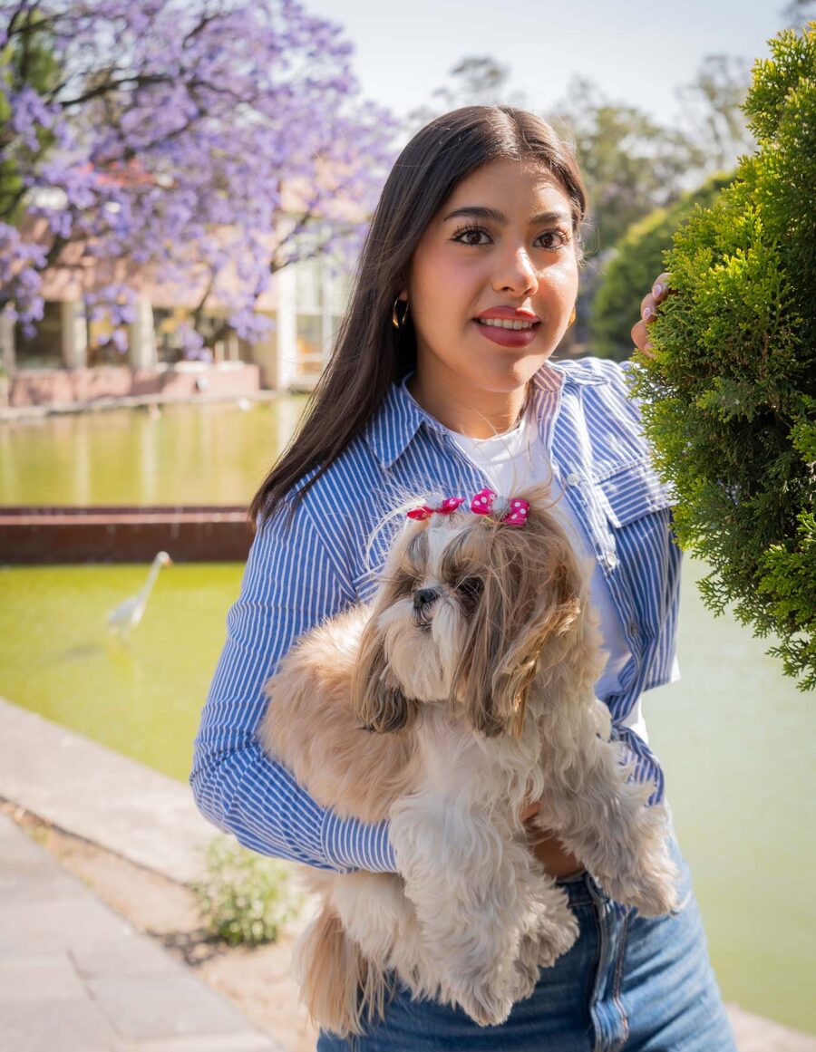 Sesión exterior con tu mascota en cdmx