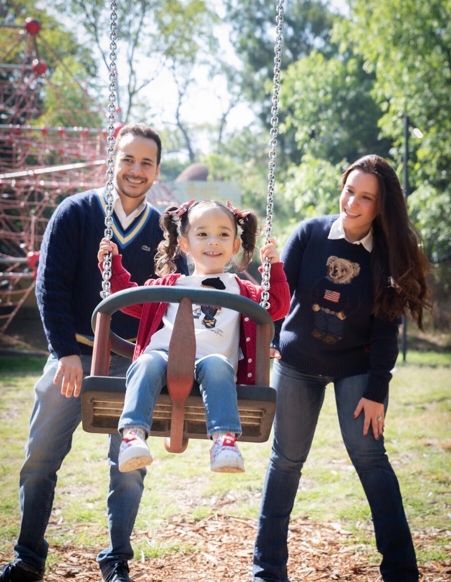 Sesión familiar exterior en CDMX