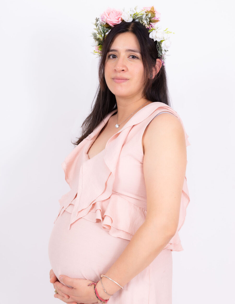fotografía profesional de maternidad en CDMX