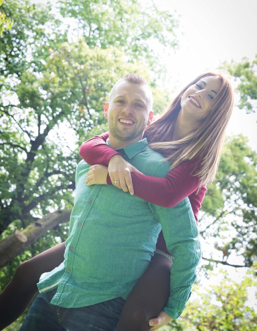 Sesión de fotos en pareja