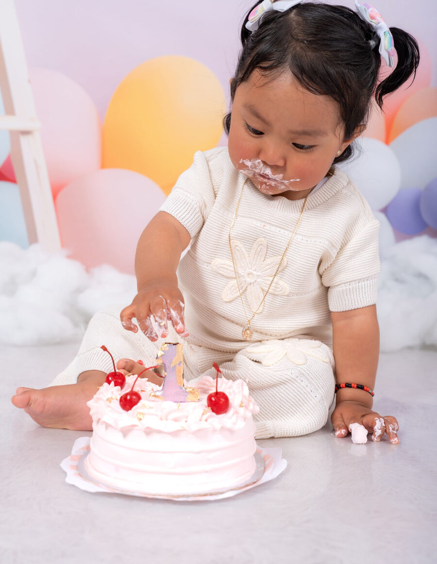 Sesión de fotos Smash Cake en CDMX