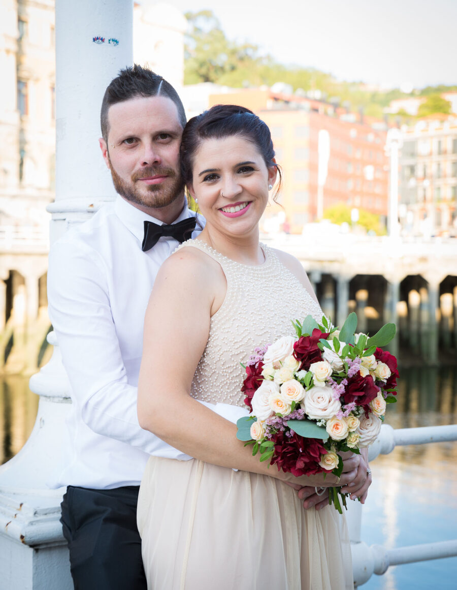 Fotografías naturales de una boda