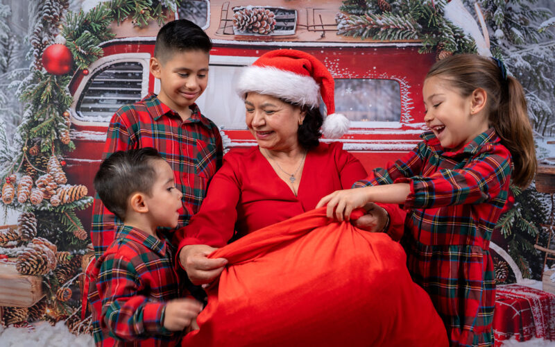 Cómo elegir la ropa para una sesión de fotos de Navidad