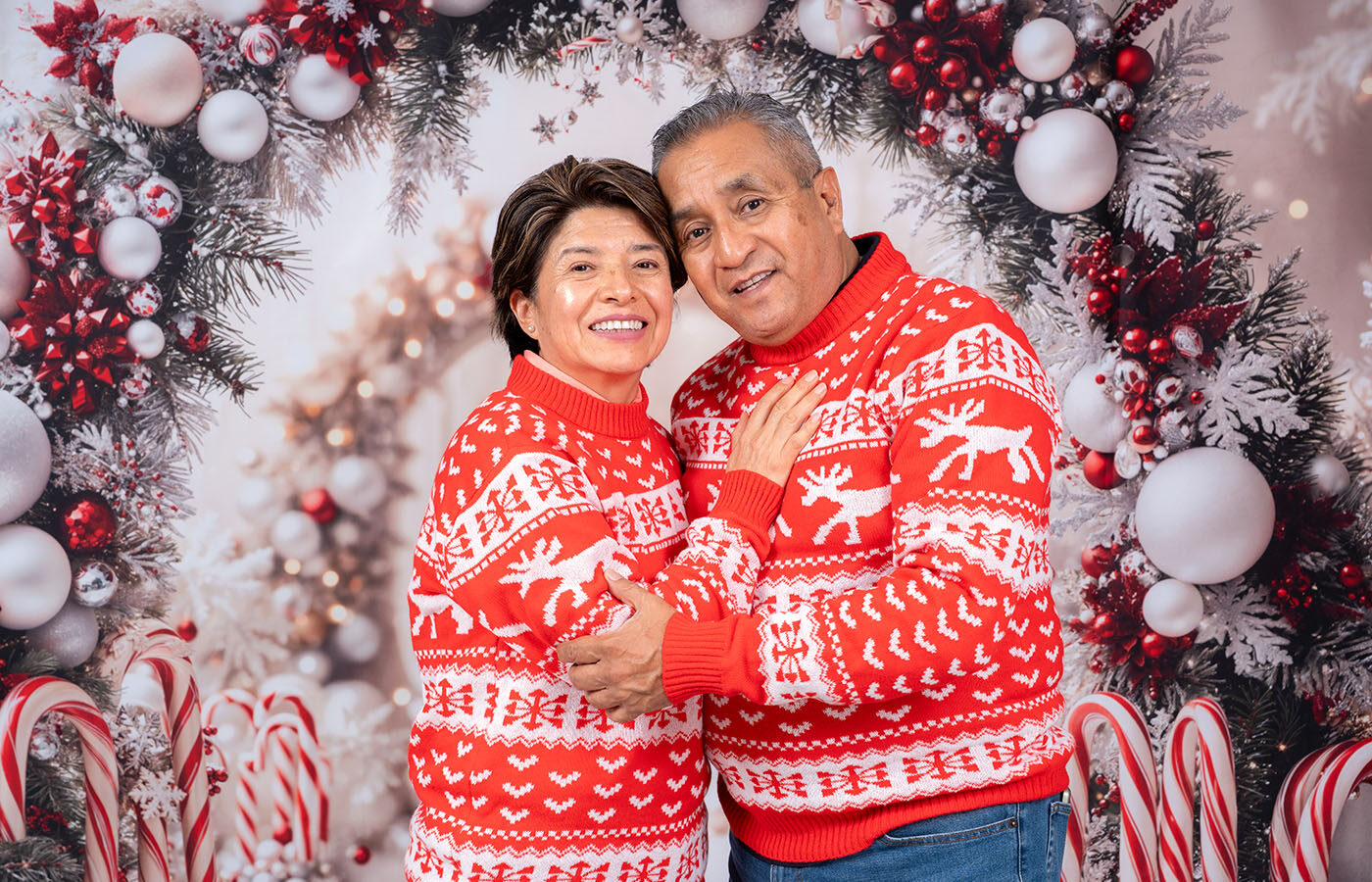 Así serán los decorados de las sesiones de Navidad 2026