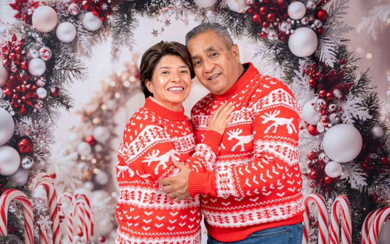 Así serán los decorados de las sesiones de Navidad 2026