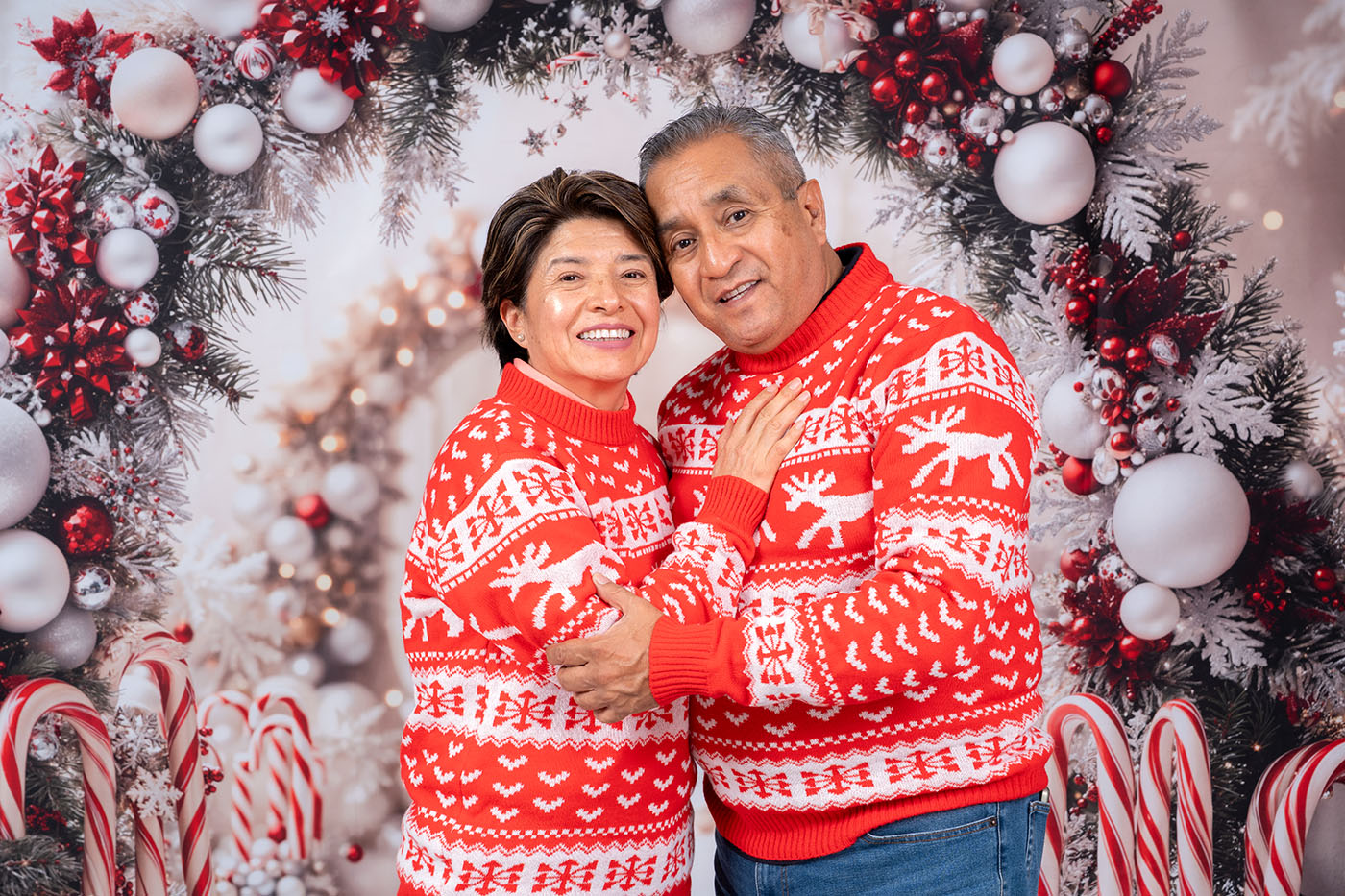 Así serán los decorados de las sesiones de Navidad 2026